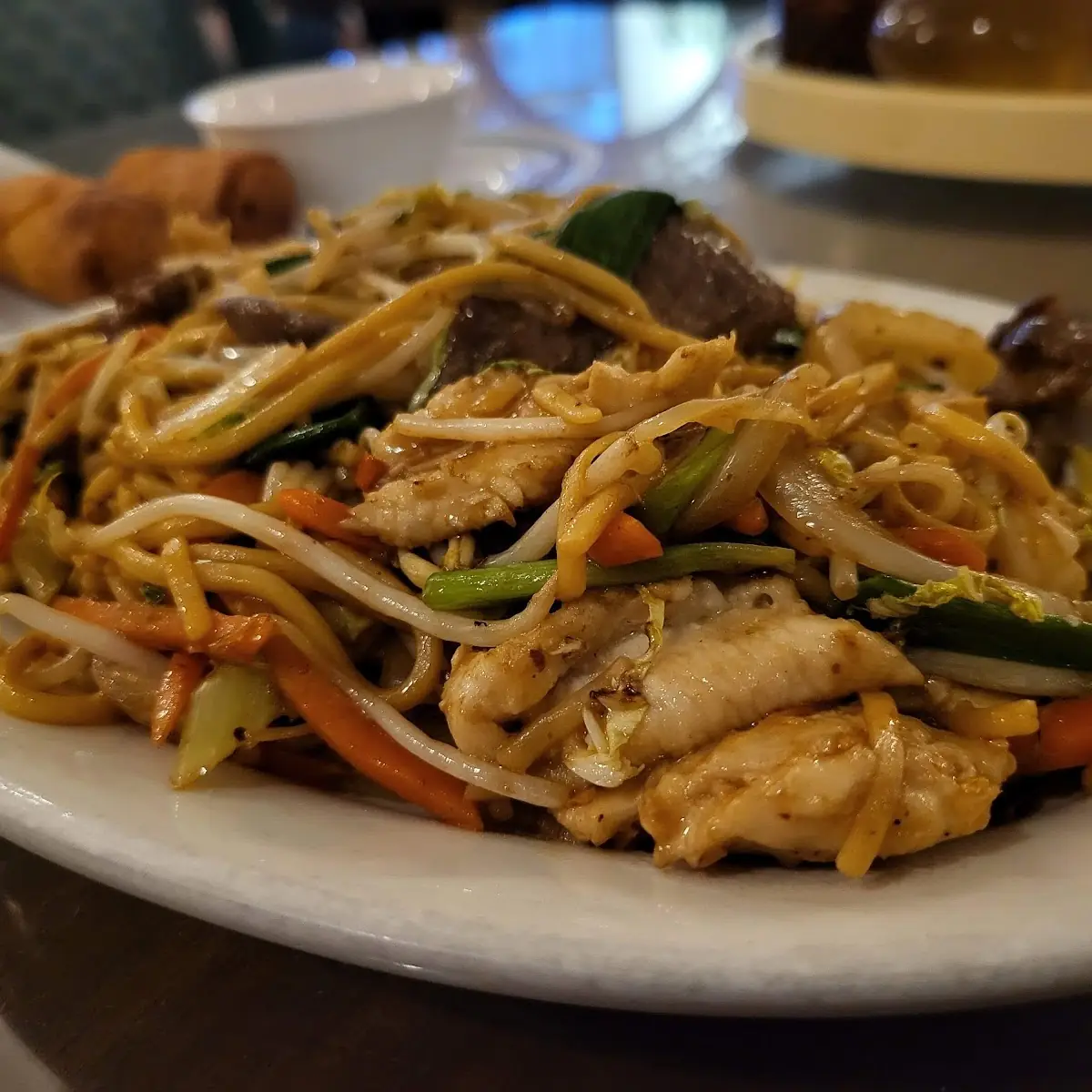 Combination Lo Mein Noodles