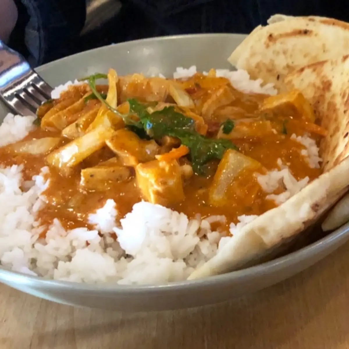 Butter Chicken Bowl, Woodley’s Kitchen