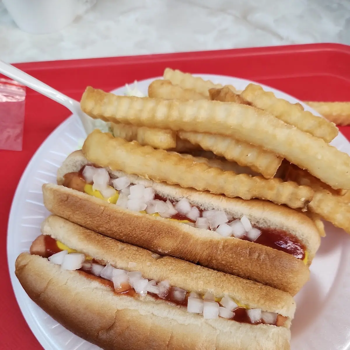 Hot Dog Plate