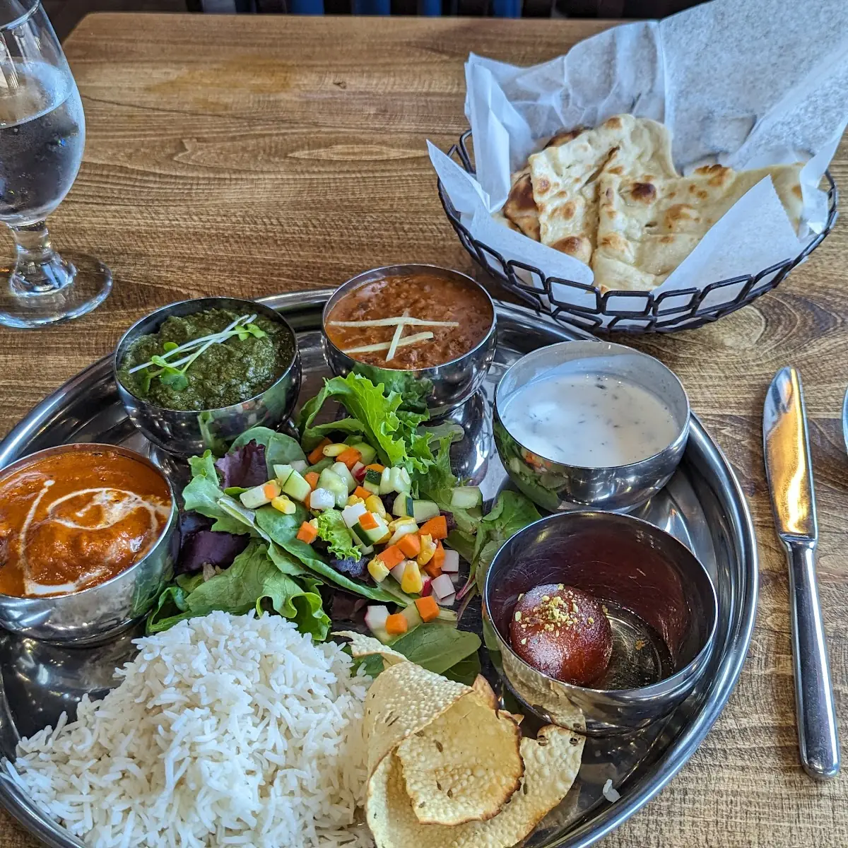 Butter Chicken Thali