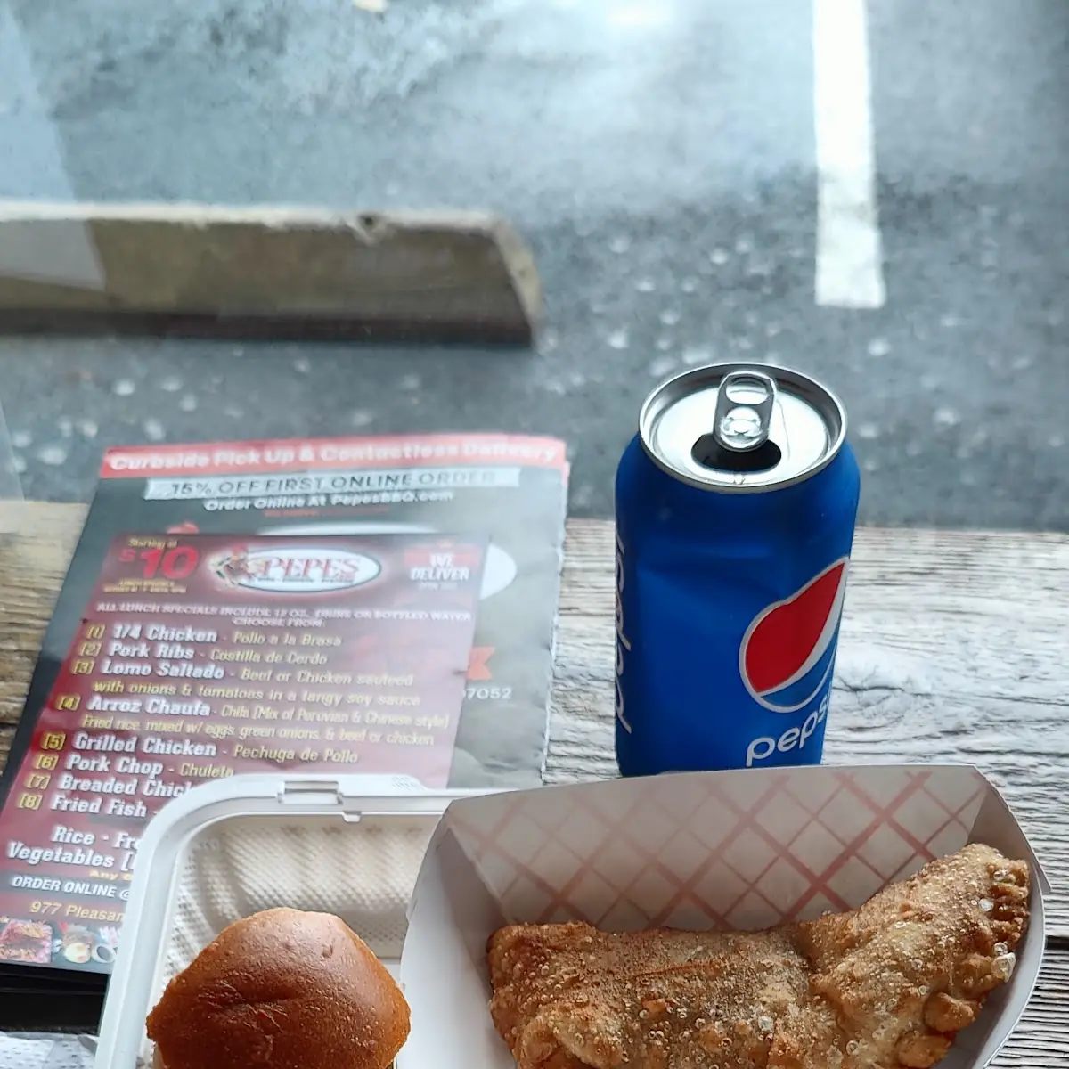 4 Arroz Chaufa & Beef Empanada