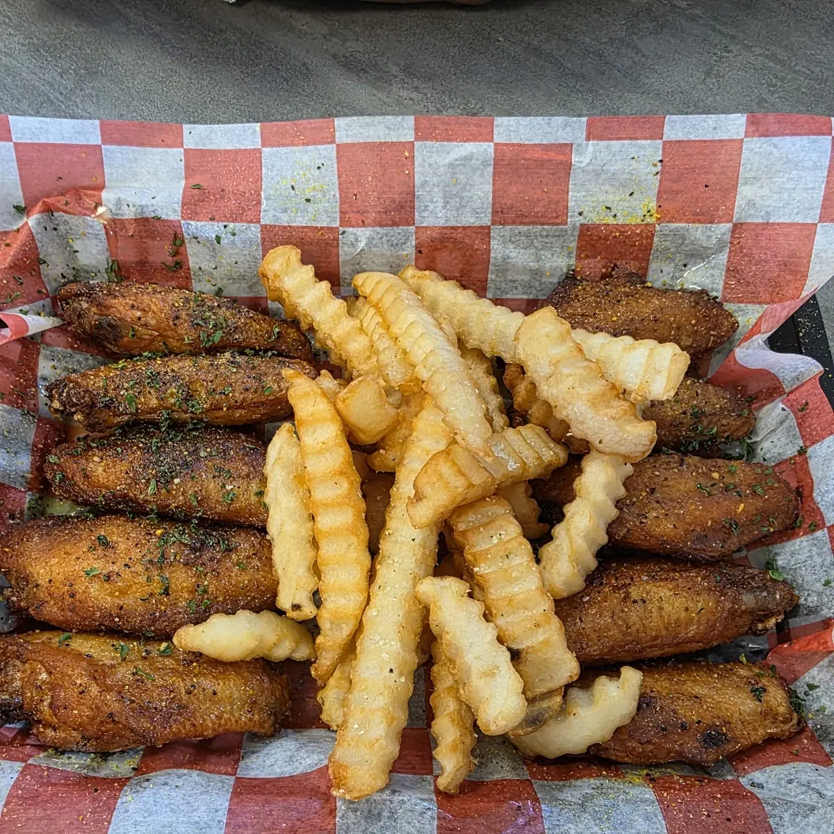 Dry Lemon Pepper Wings