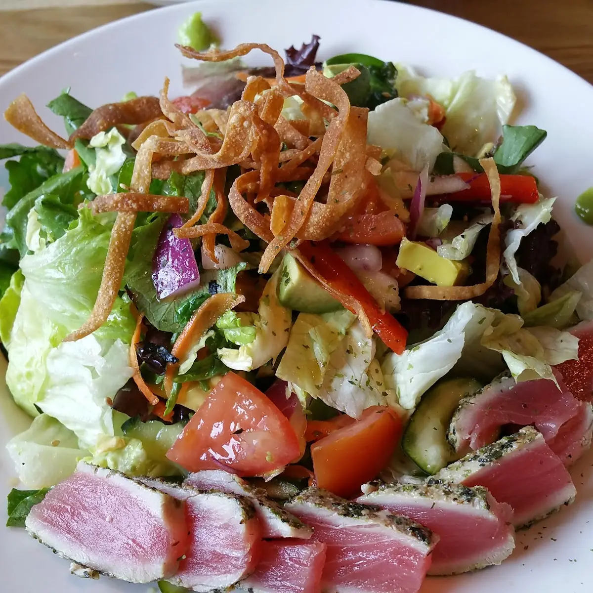 Enlightened Seared Ahi Salad