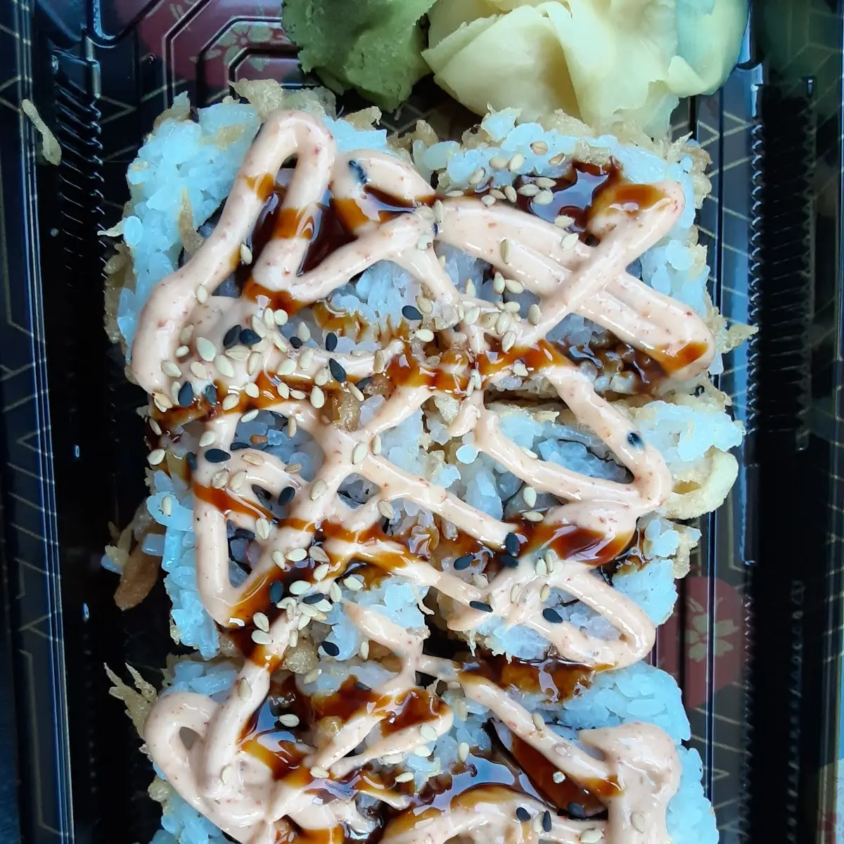 Crab Roll Crunch with Spicy Mayo