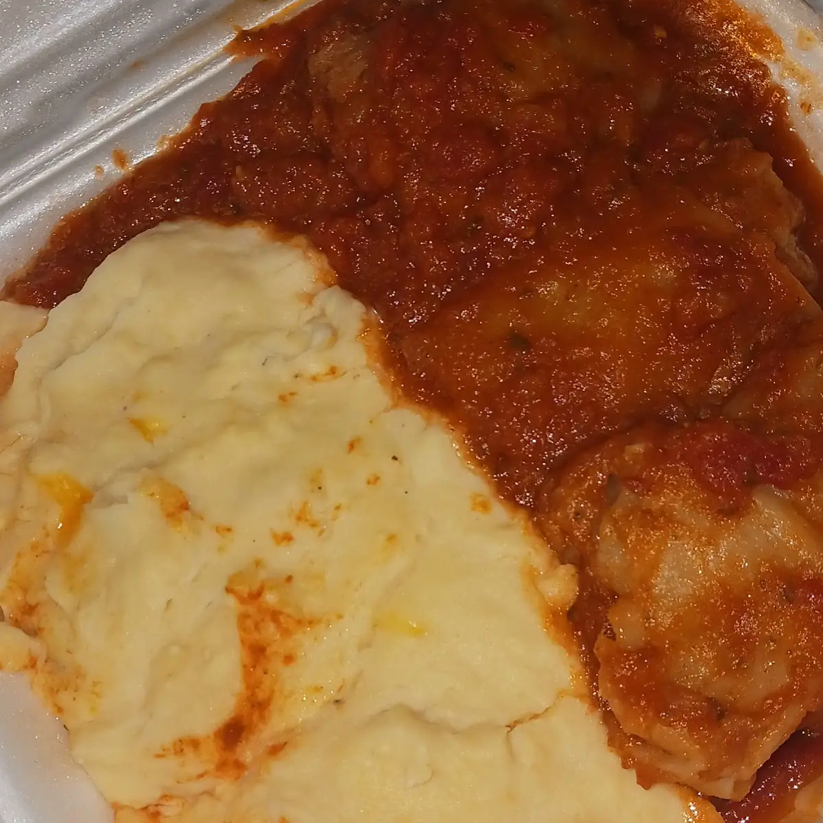 Stuffed Cabbage & Mashed Potatoes