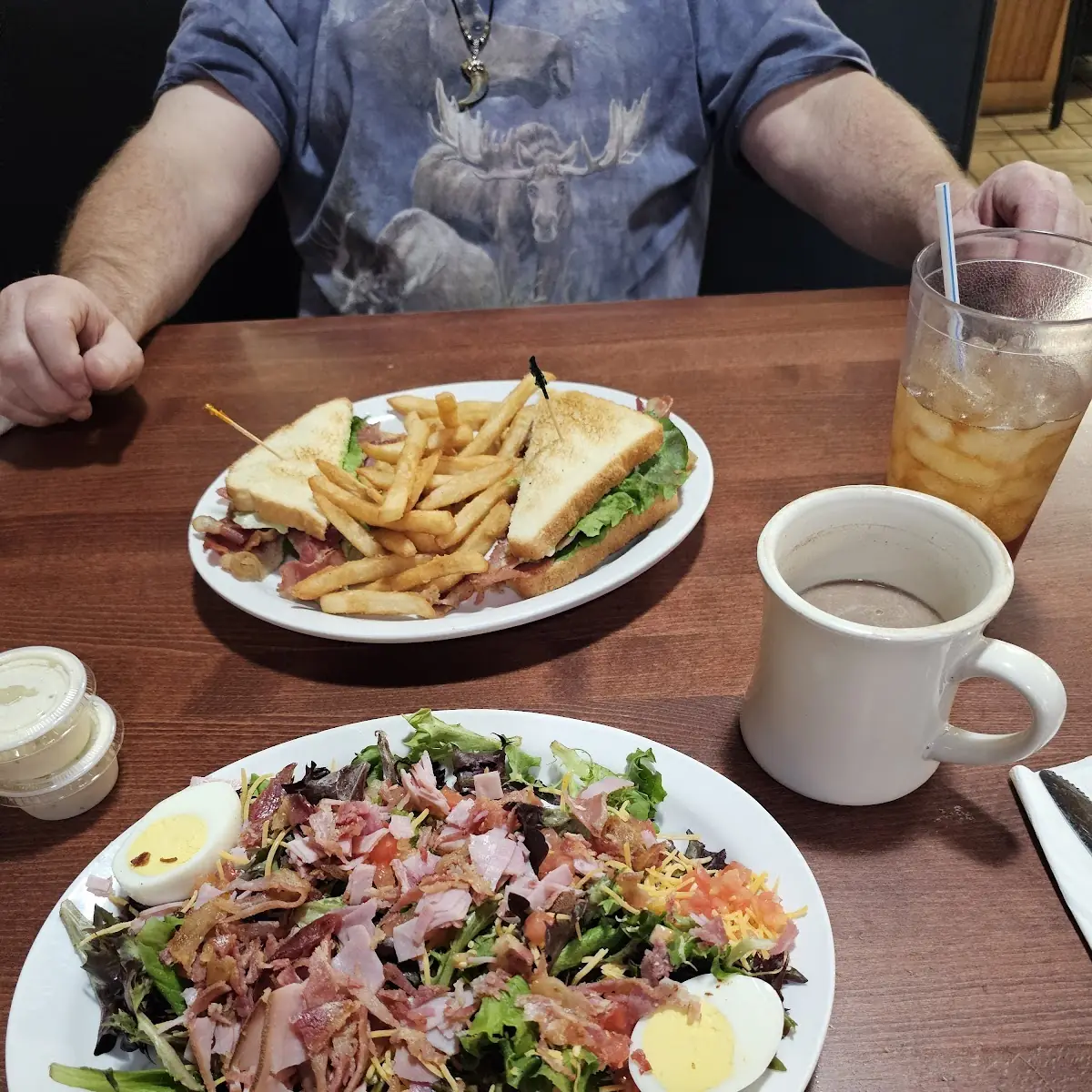Chef's Salad & blt Sandwich