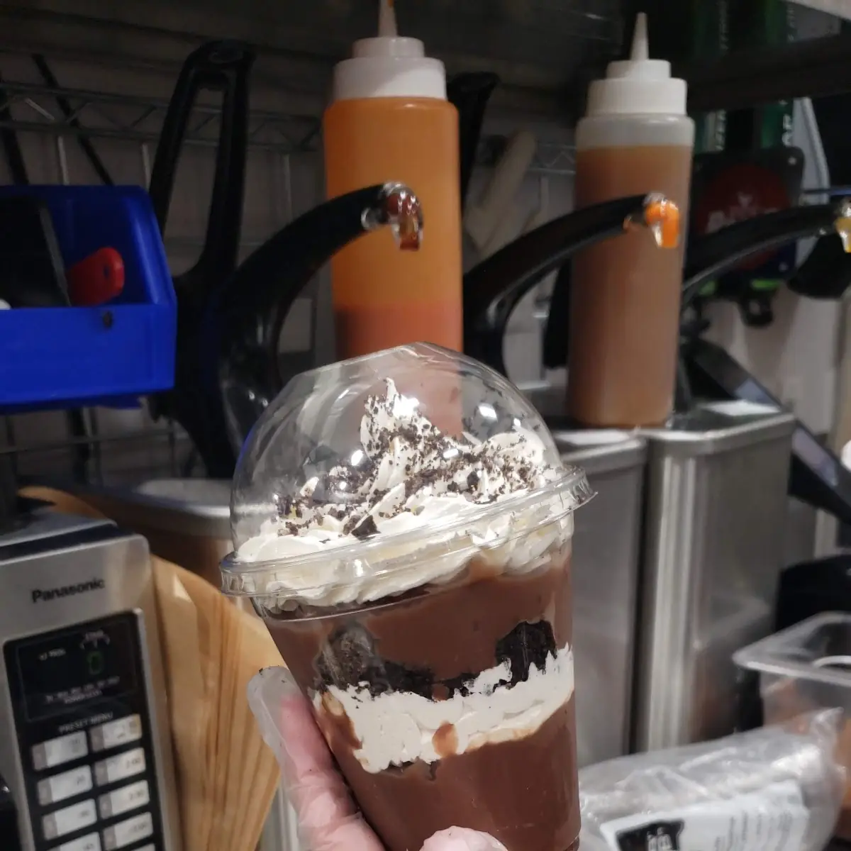 Chocolate Pudding Parfait