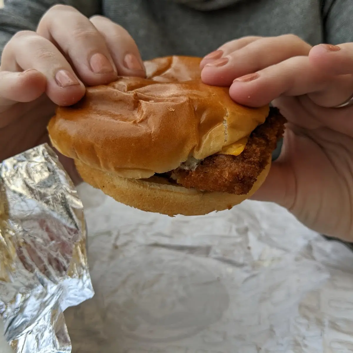 Panko Breaded Fish Sandwich