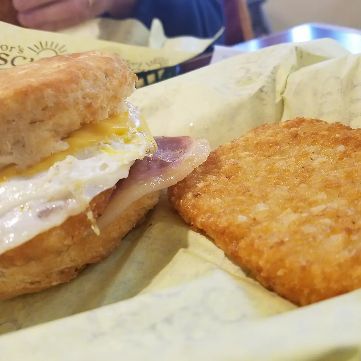 Ham Egg and Cheese