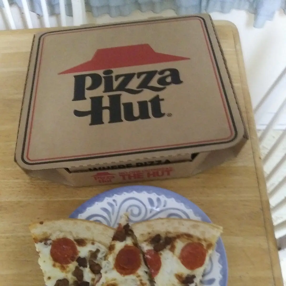 3 Meat Pan Pizza
