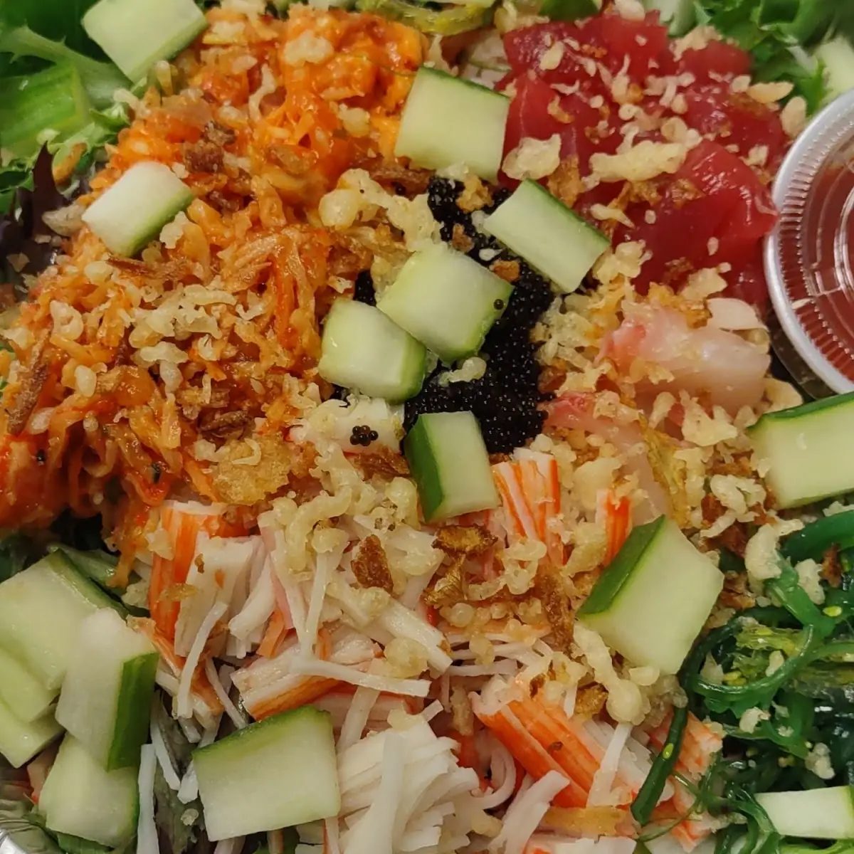 Sashimi Salad