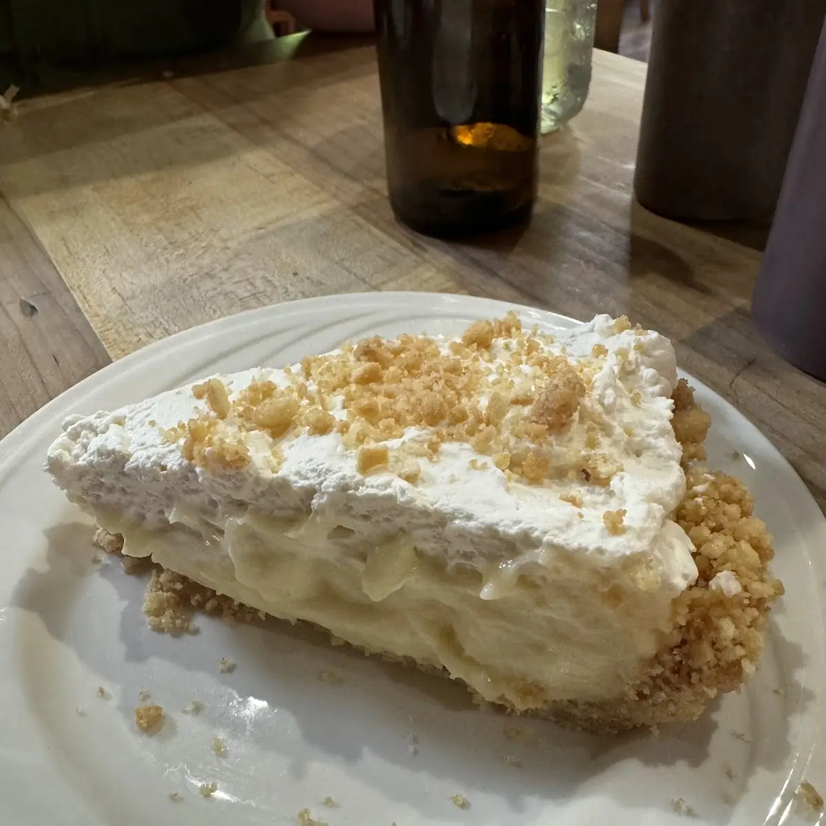 Banana Bourbon Cream Pie
