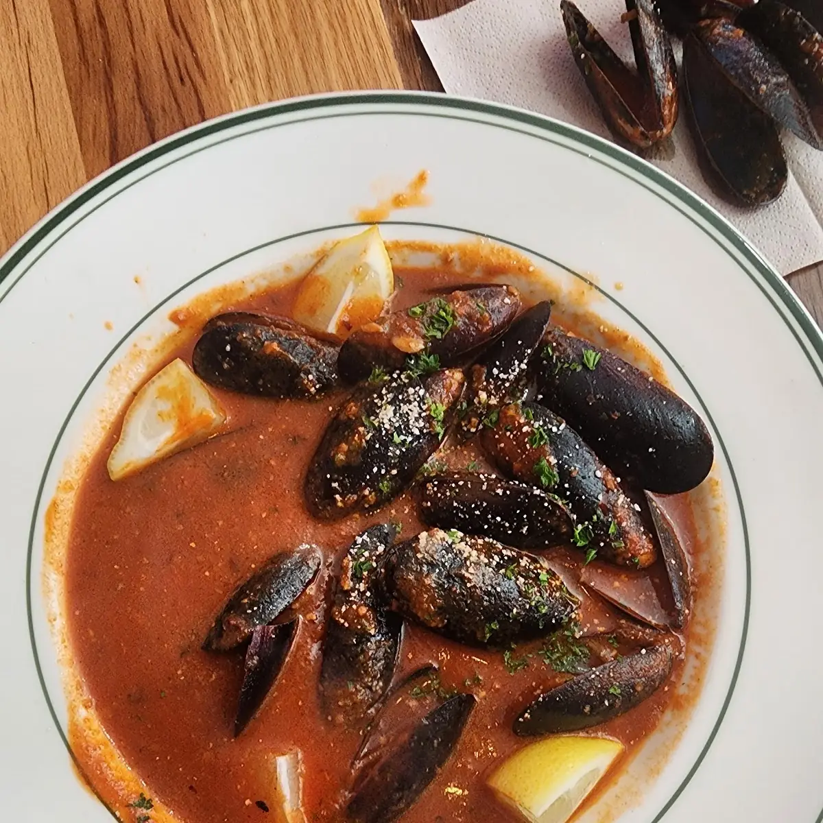 Mussels Marinara