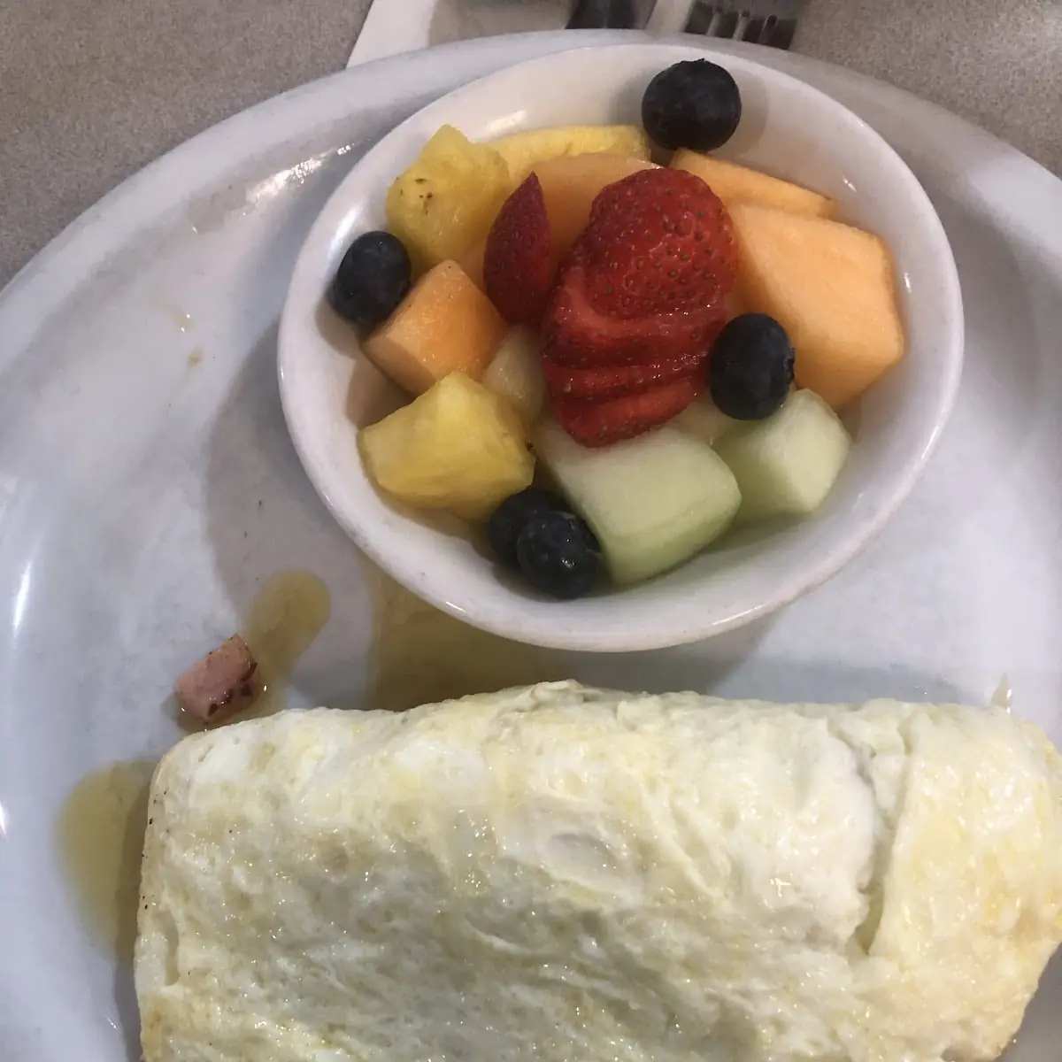 Egg White Omelette