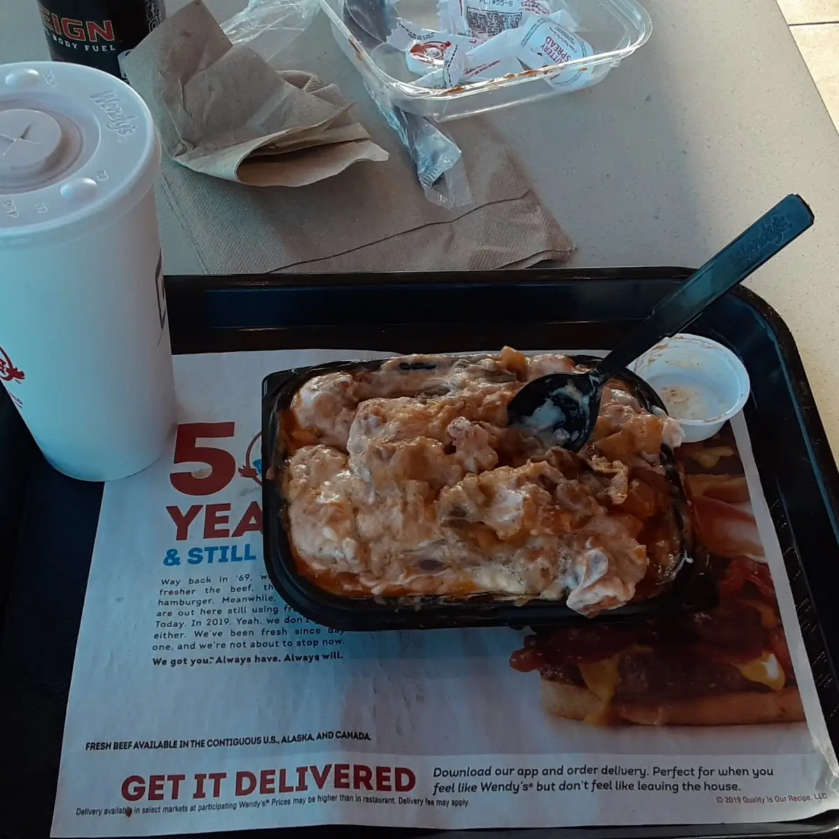 Large Chocolate Frosty