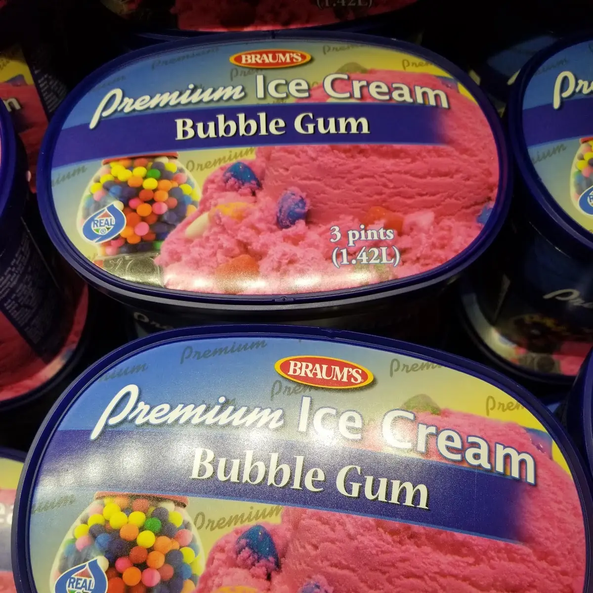 Bubble Gum Ice Cream