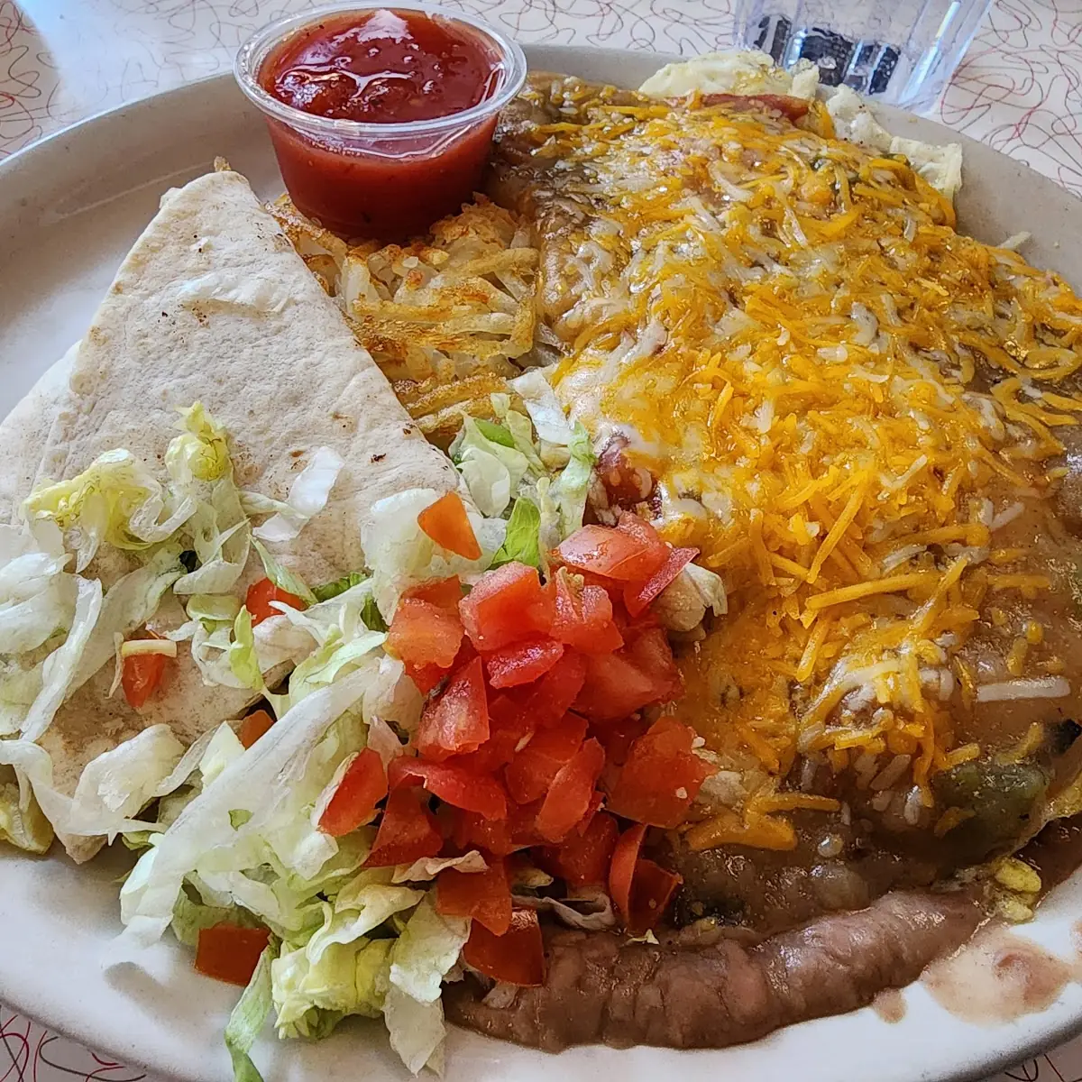 Burrito Platter