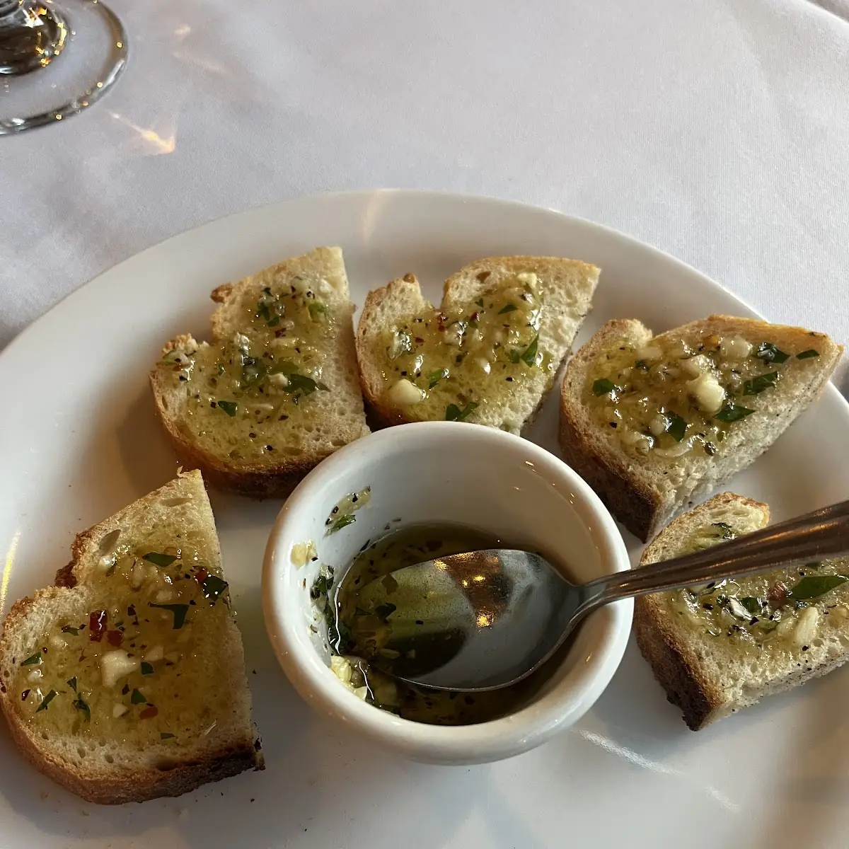 Side of tuscan bread