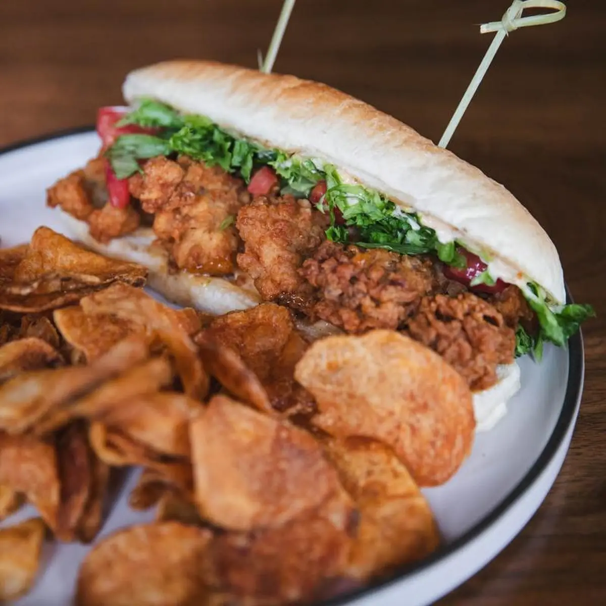 Fried Oyster PO Boy