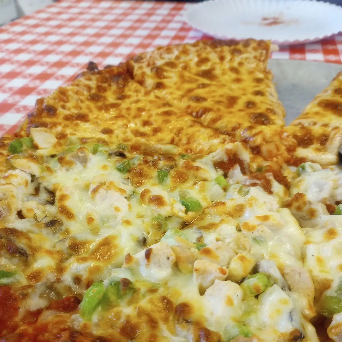 Half Buffalo Chicken Half Cheese