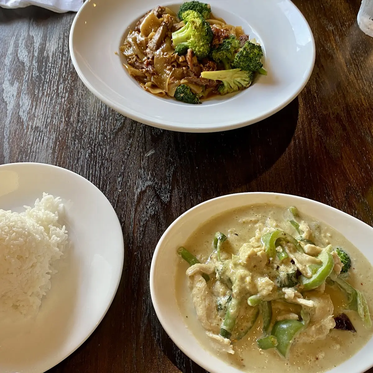 Green Curry Chicken Rice