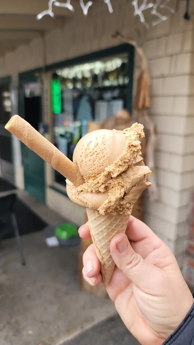 Lavender Honey Ice Cream Cone