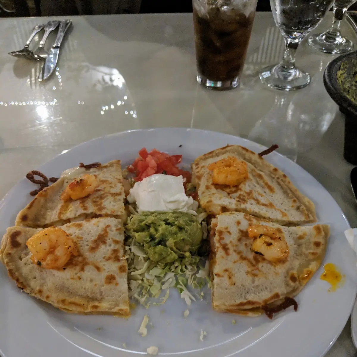Shrimp Quesadilla