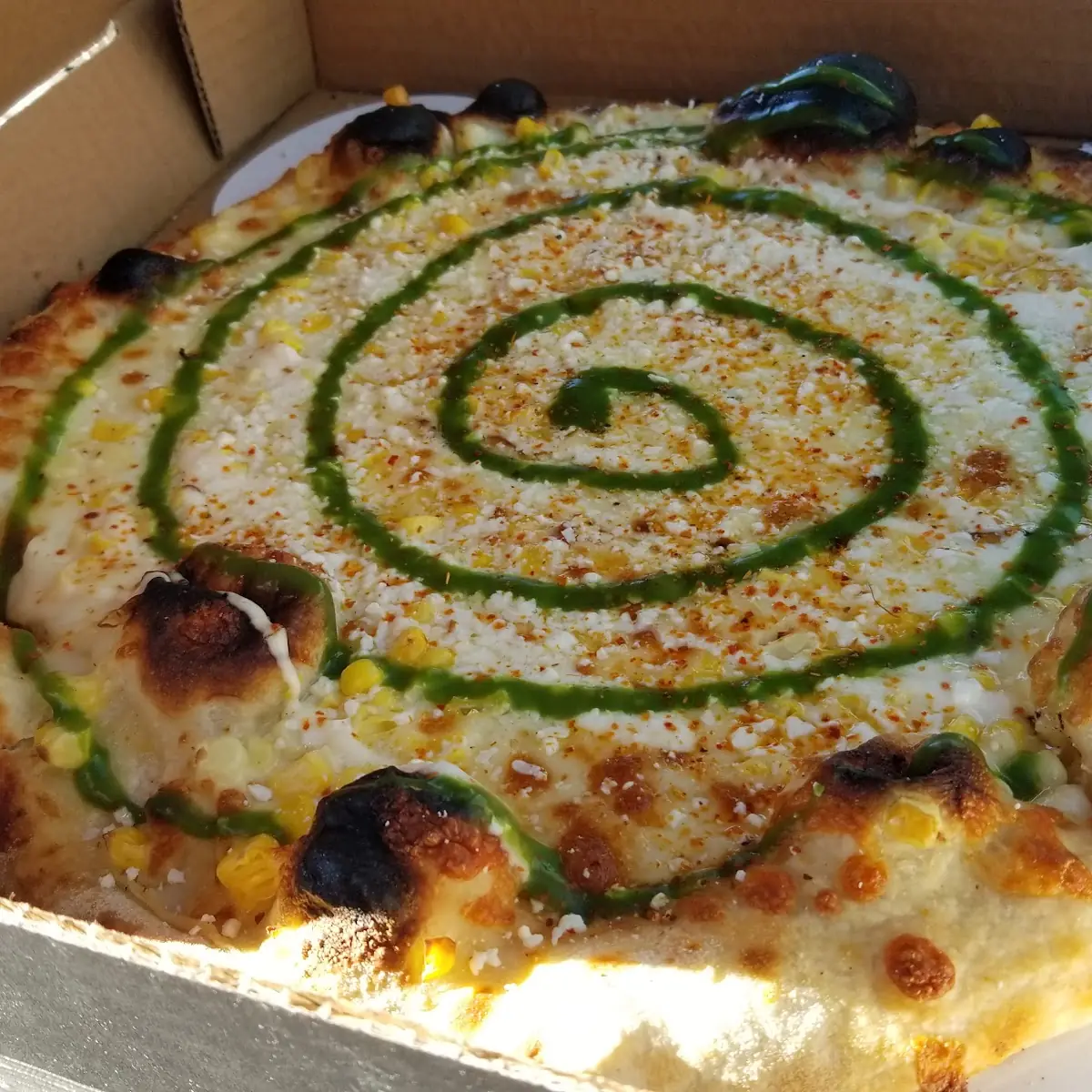 Elote Pizza