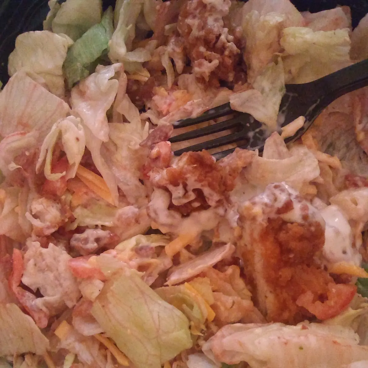 Crispy Chicken Salad