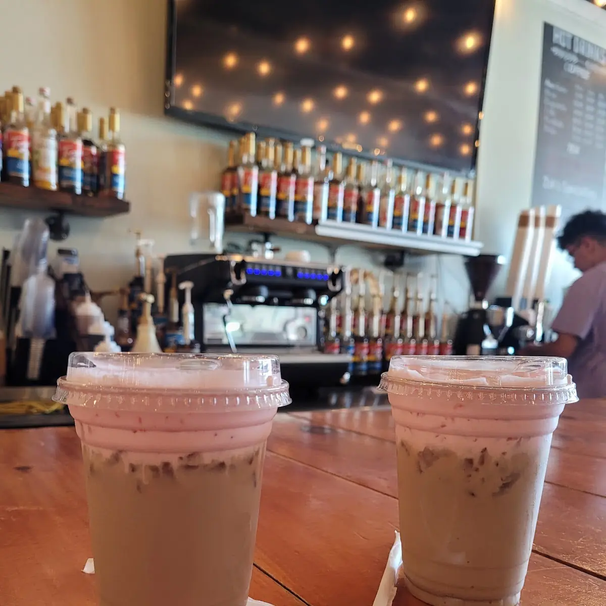 Strawberry Shortcake Iced Latte