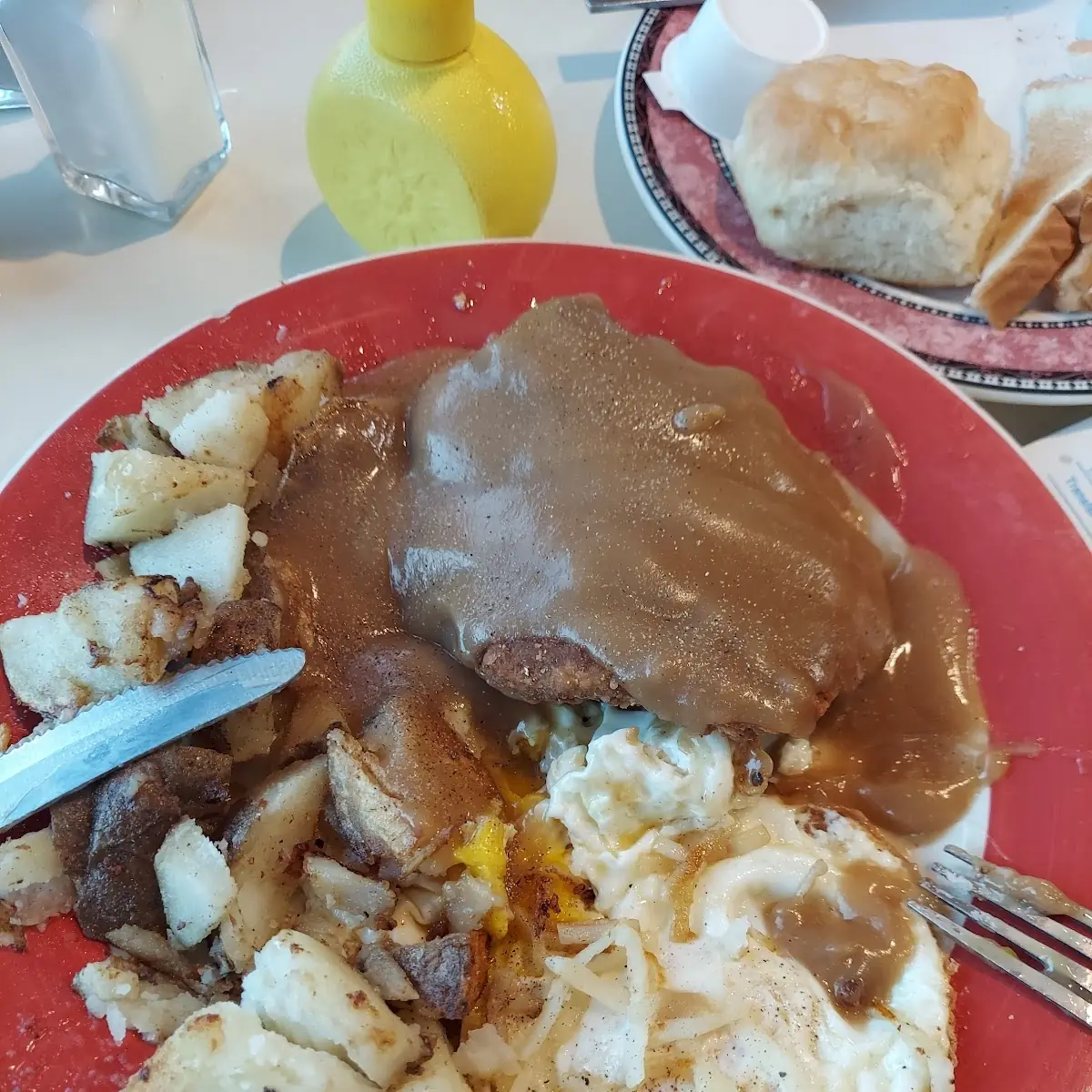 Breakfast Chicken Fried Steak