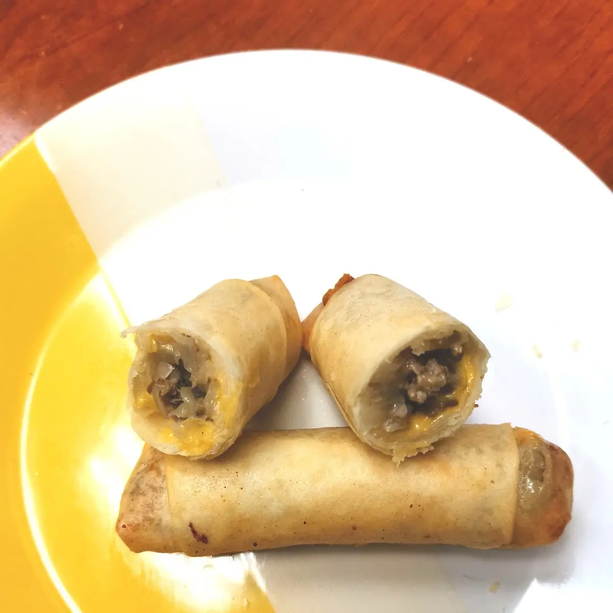 Cheese Steak Spring Roll