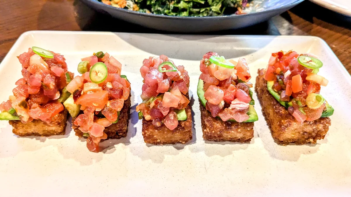 Crispy Sushi, The Village Taphouse