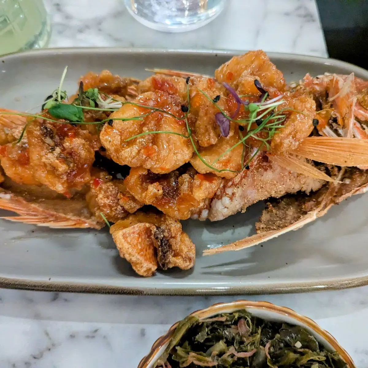 Crispy Fried Snapper Nuggets