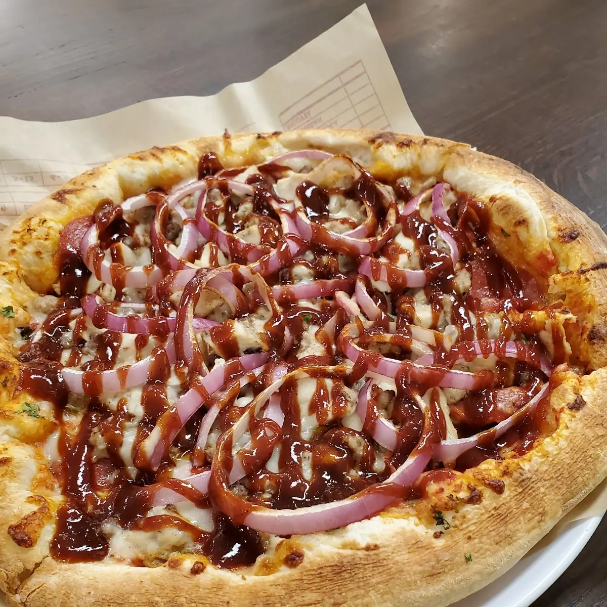 Meat Lovers with BBQ Sauce