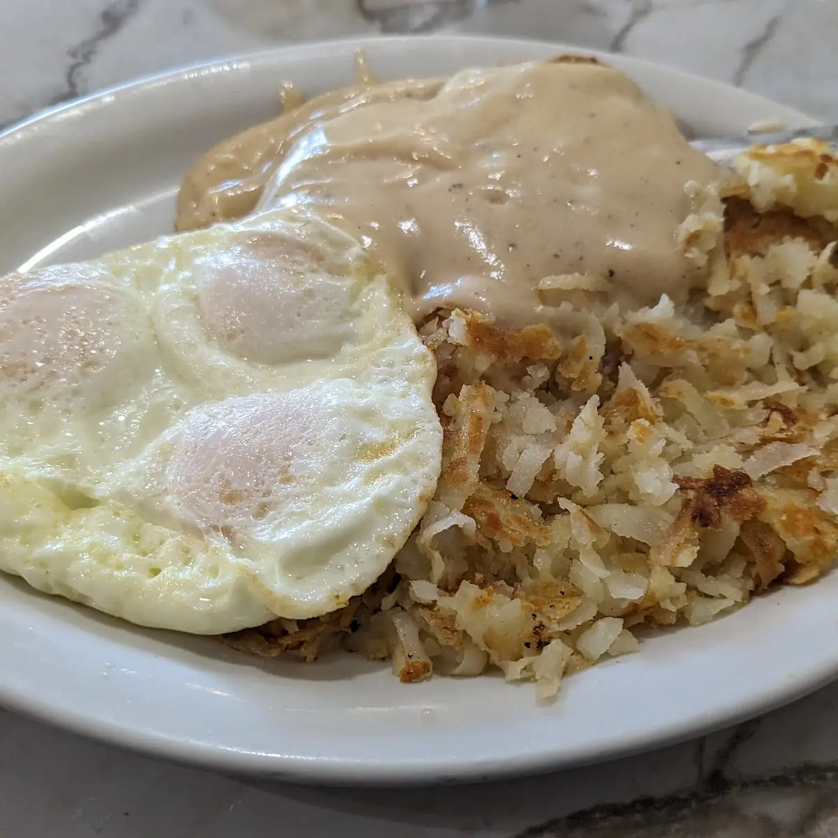 Chicken Fried Steak and Eggs
