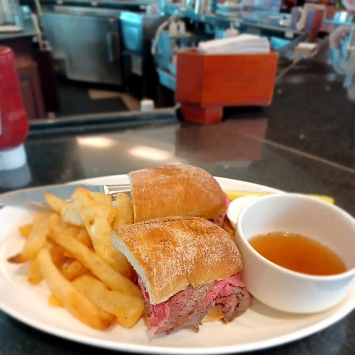 Shaved Prime Rib Sandwich