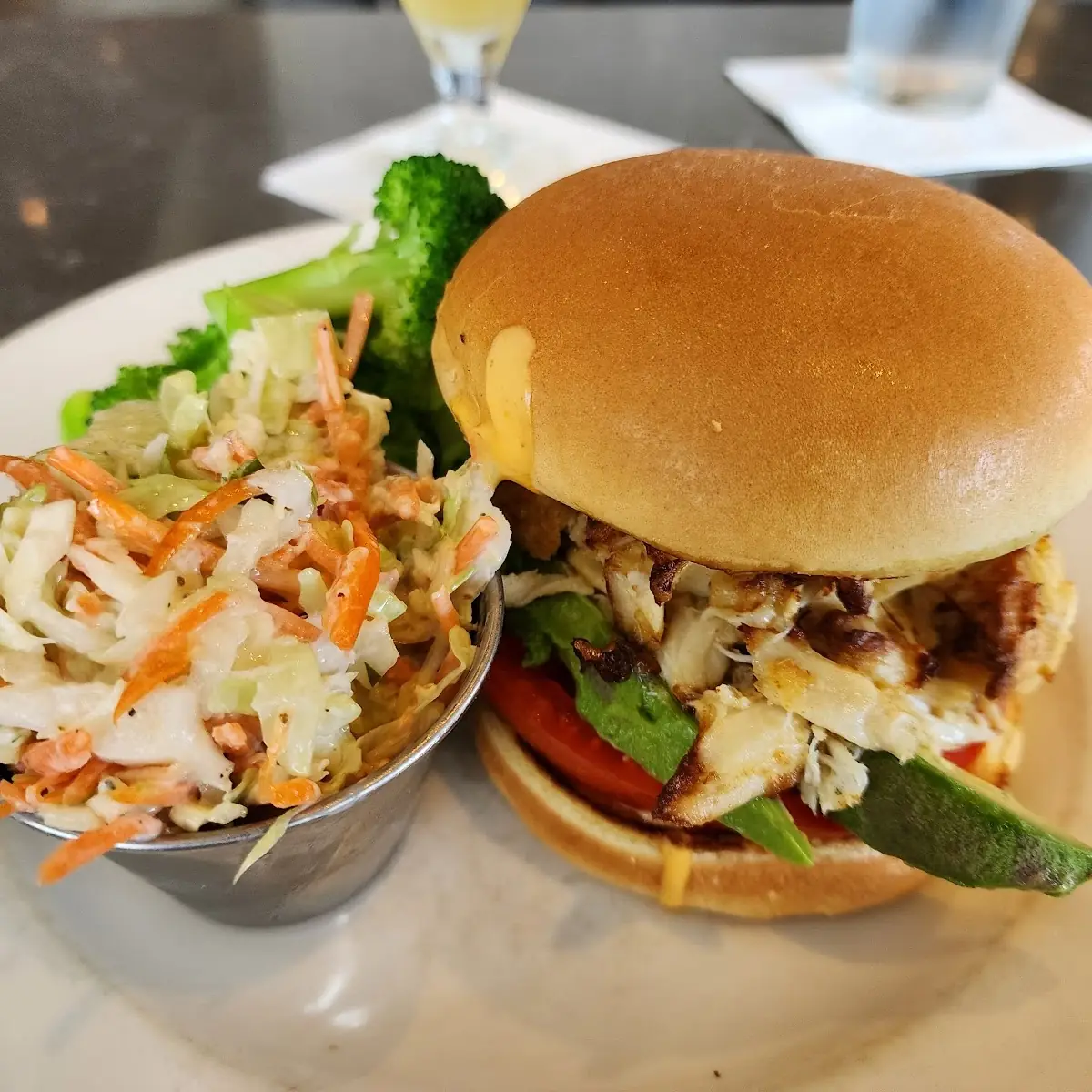 Crab Cake Sandwich
