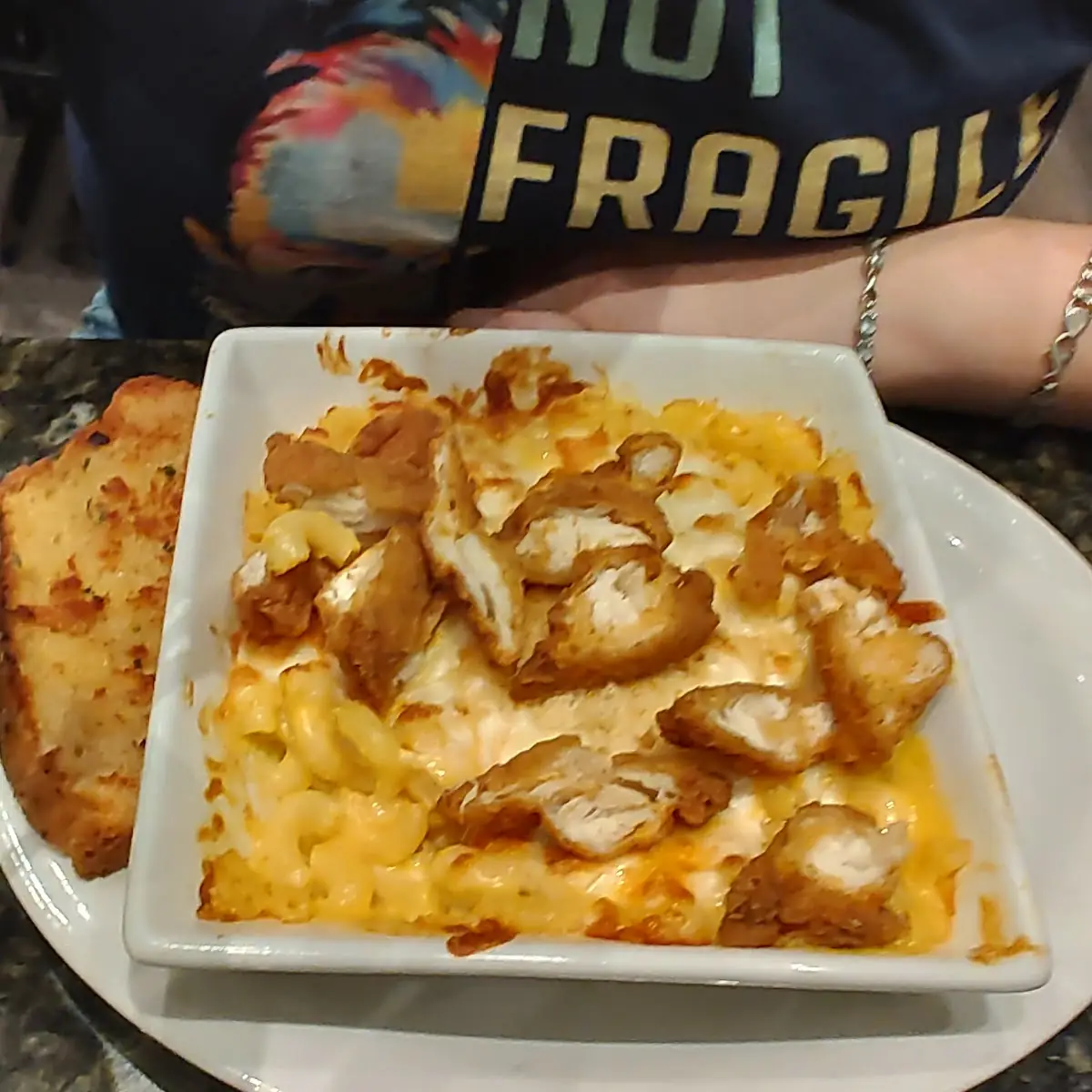Mac 'N Cheese with Chicken and Bacon
