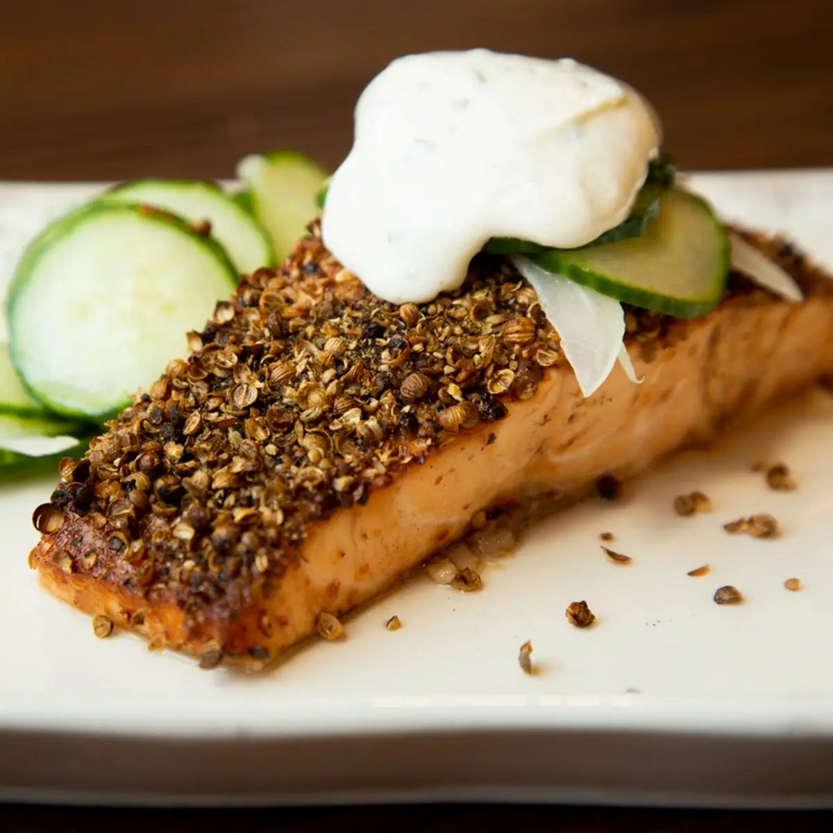 Crusted Salmon