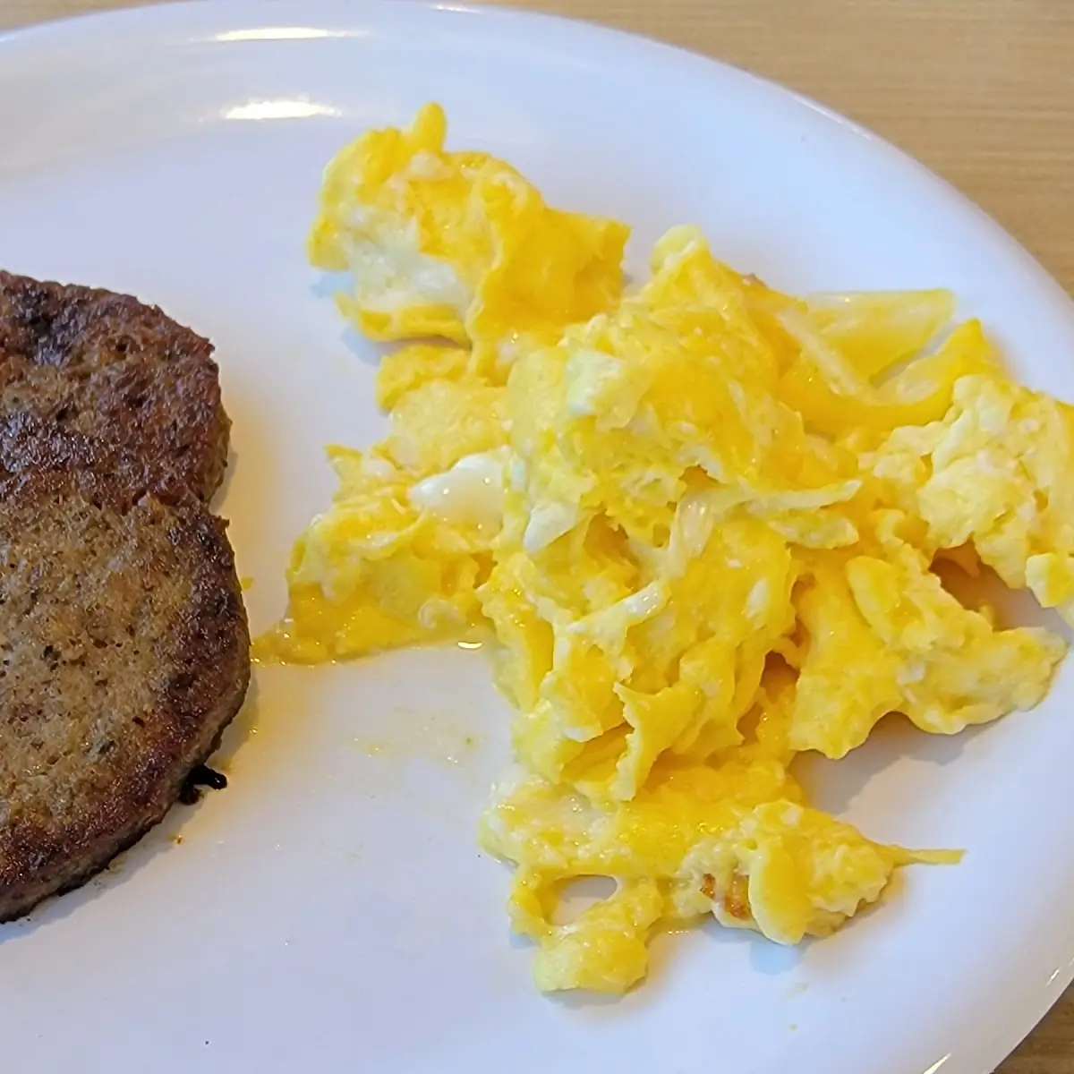 Scrambled Eggs and Sausage