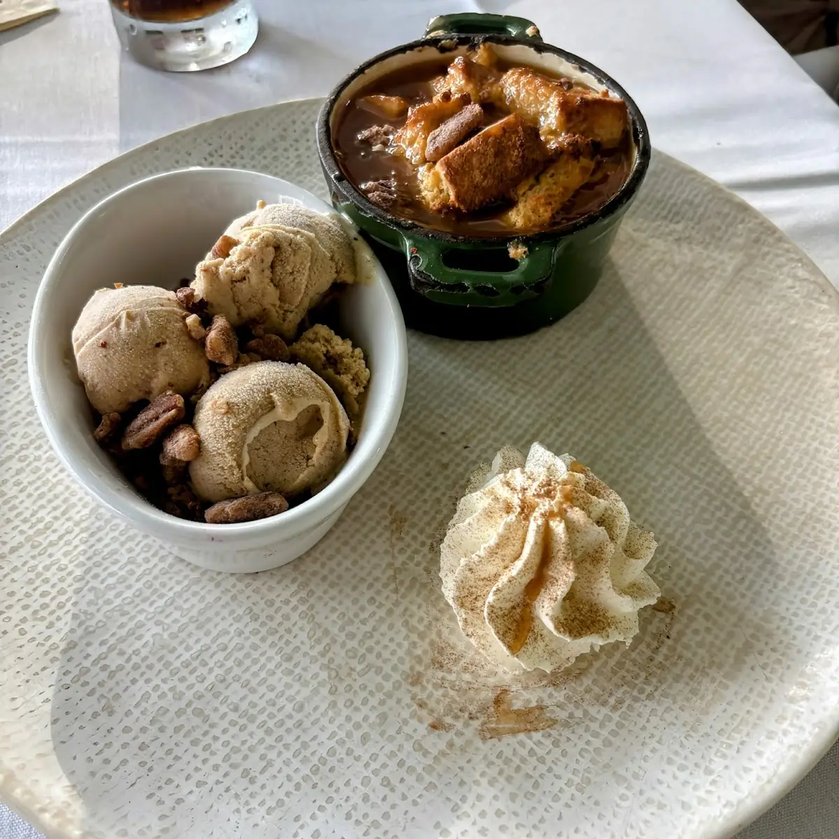 Pecan Bourbon Bread Pudding