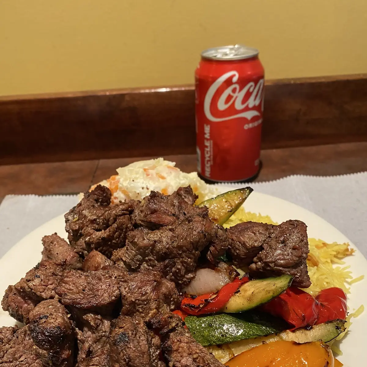 Lamb Kebab Platter