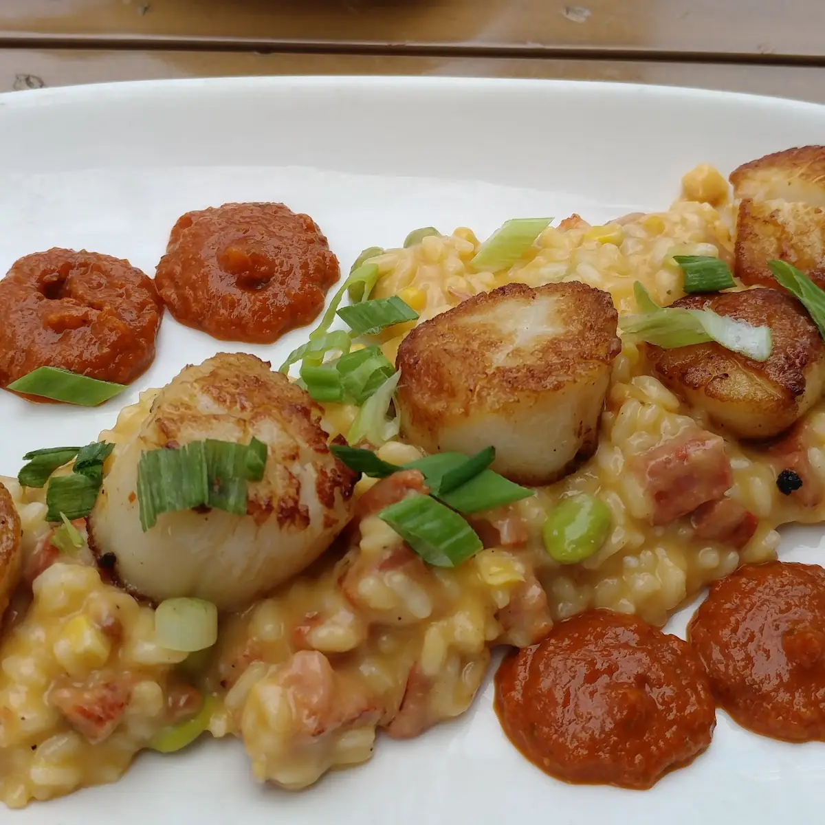 Pan Seared Sea Scallops