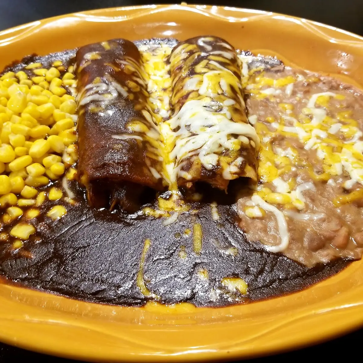 Chicken Mole Enchiladas