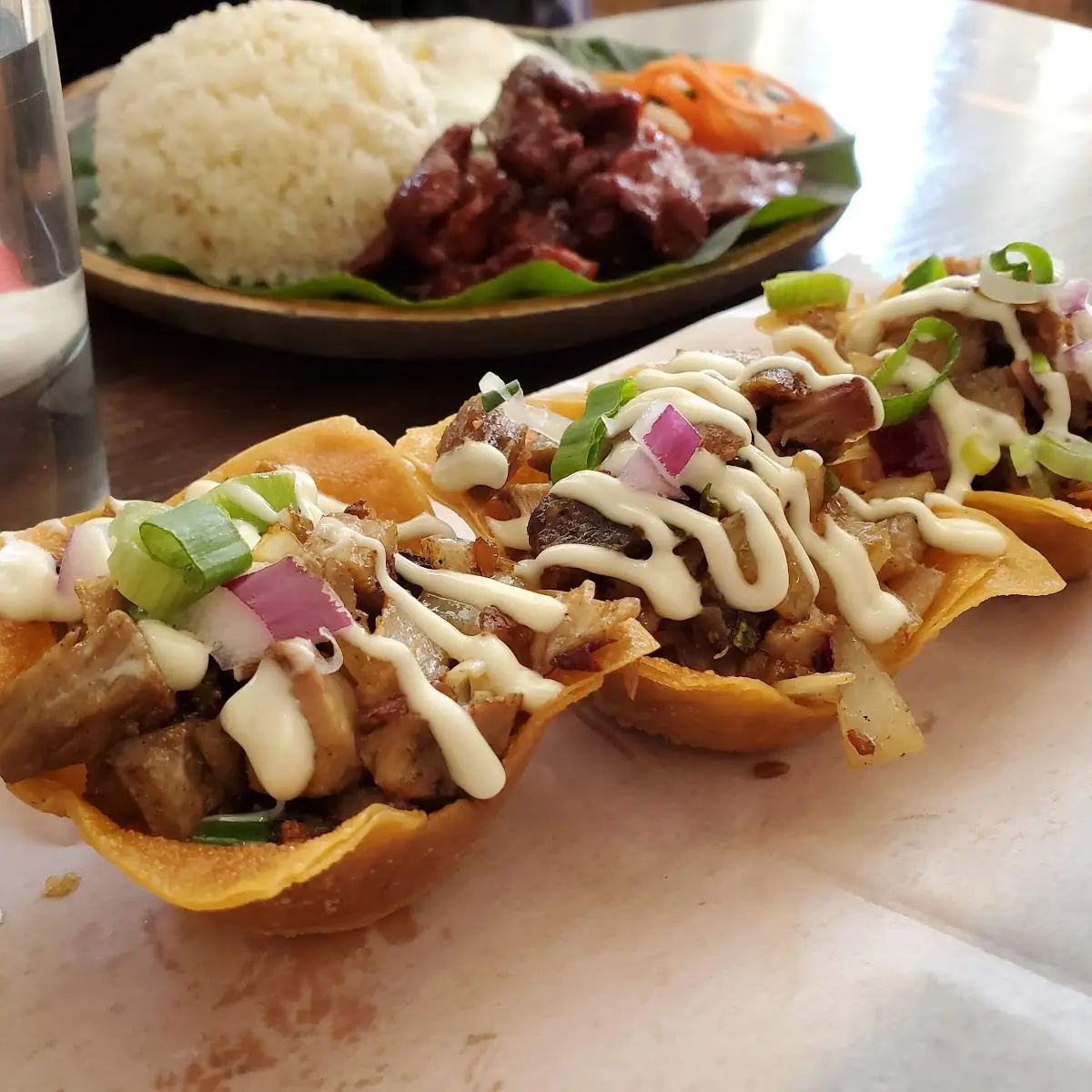 Pork Sisig Tacos