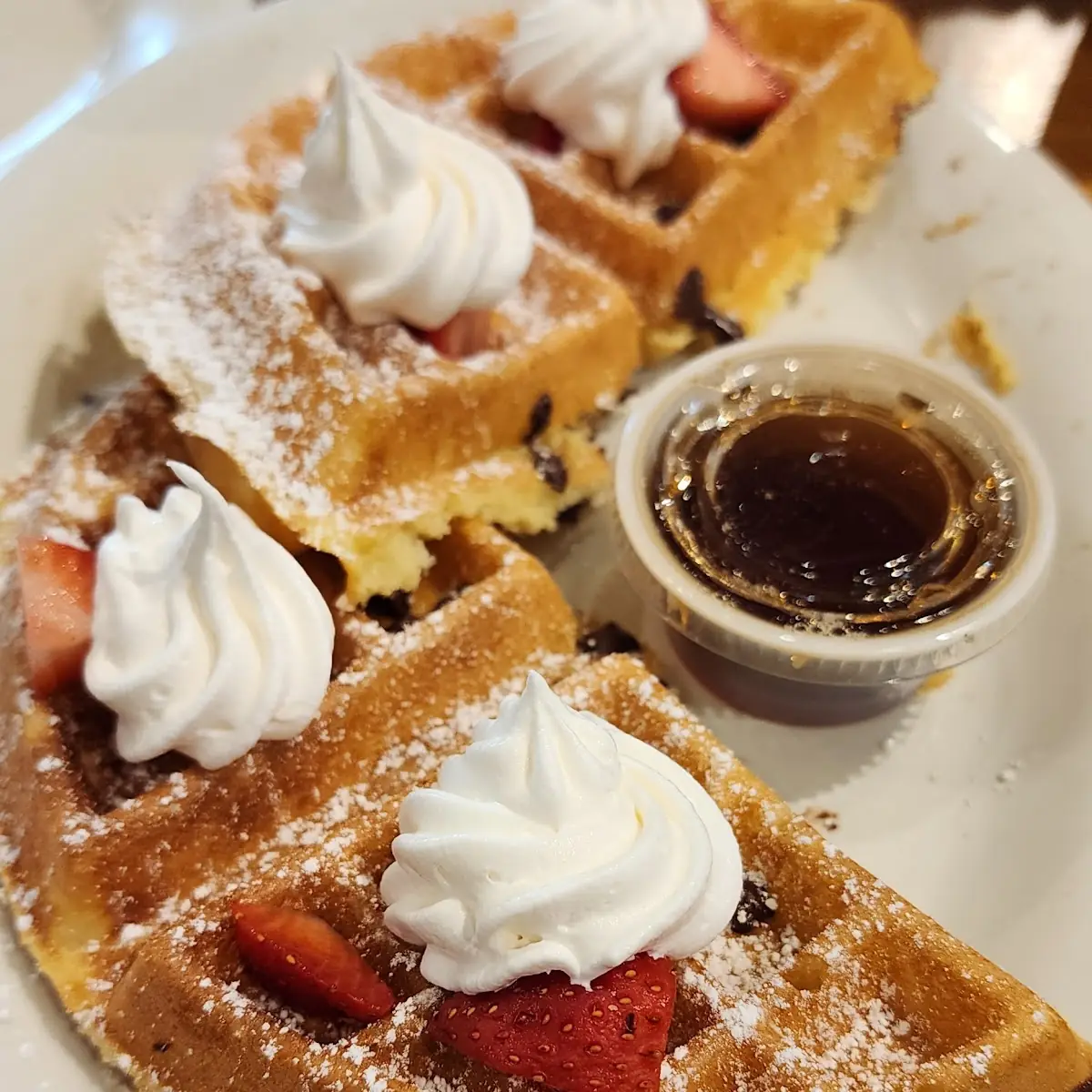 Double Berry Waffle