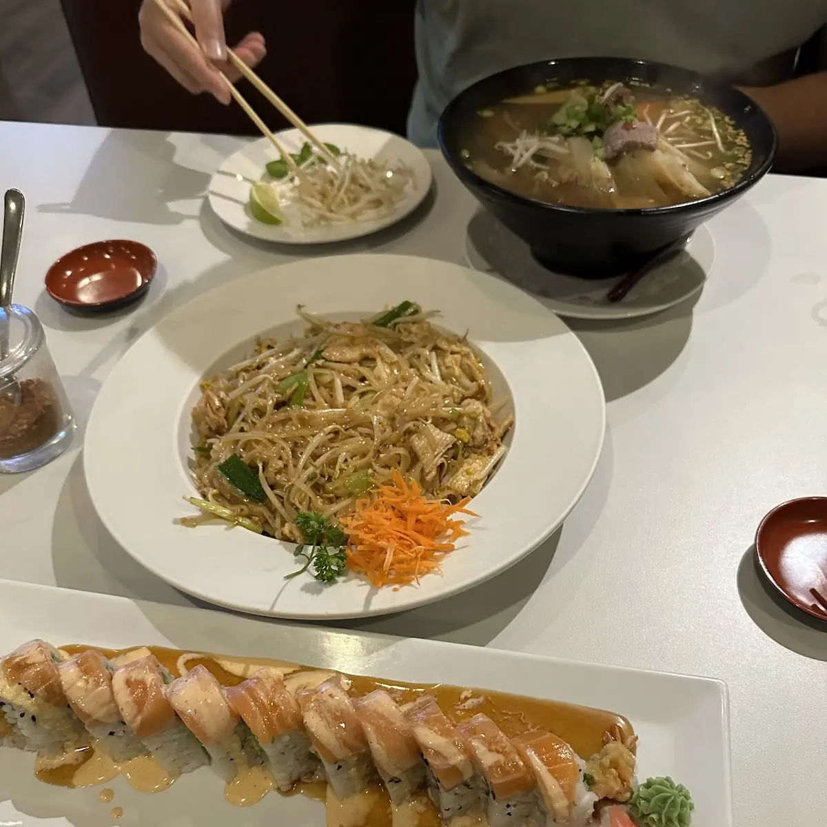 Sushi Sashimi and Pad Thai