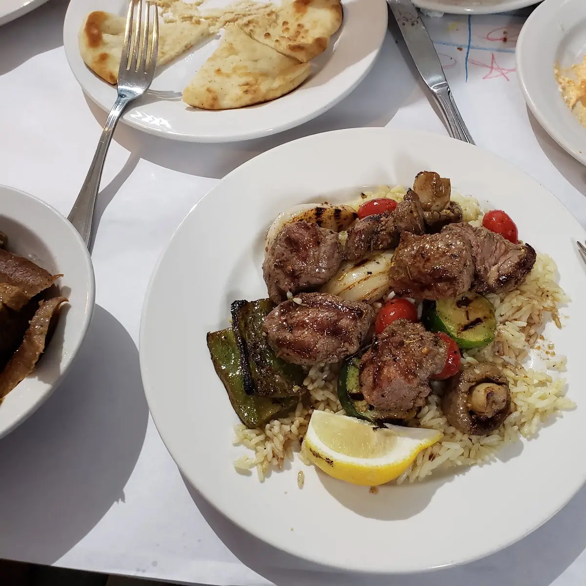 Dinner Lamb Kebab