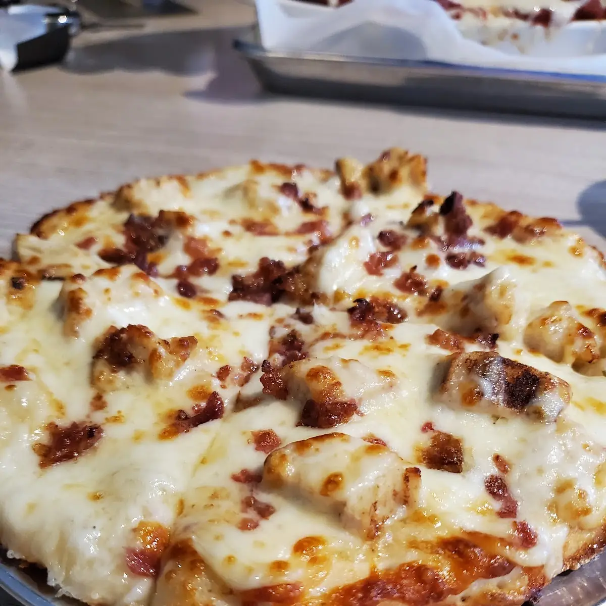 Chicken Bacon Ranch Pizza
